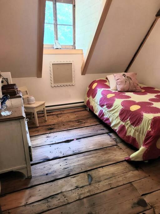 Om Chalet 1 Avec Spa Face Au Fleuve Saint-Jean 외부 사진